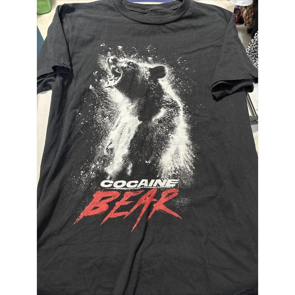 Cocaine Bear 2023 Movie Promotional Tee Large American Classics Small